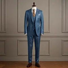 Tailored suit look